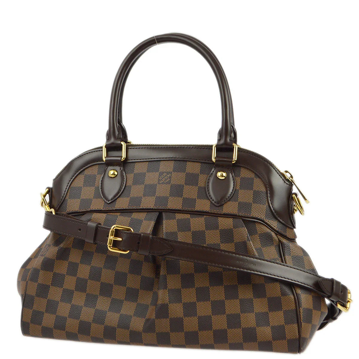 Louis Vuitton 2008 Damier Trevi PM 2way Shoulder Handbag N51997
