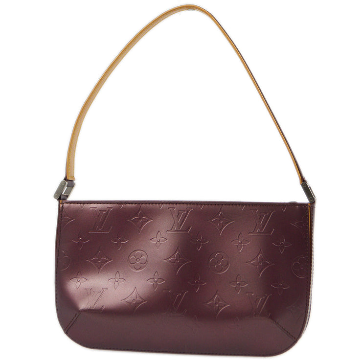 Louis Vuitton 2002 Purple Monogram Mat Fowler Handbag M55146