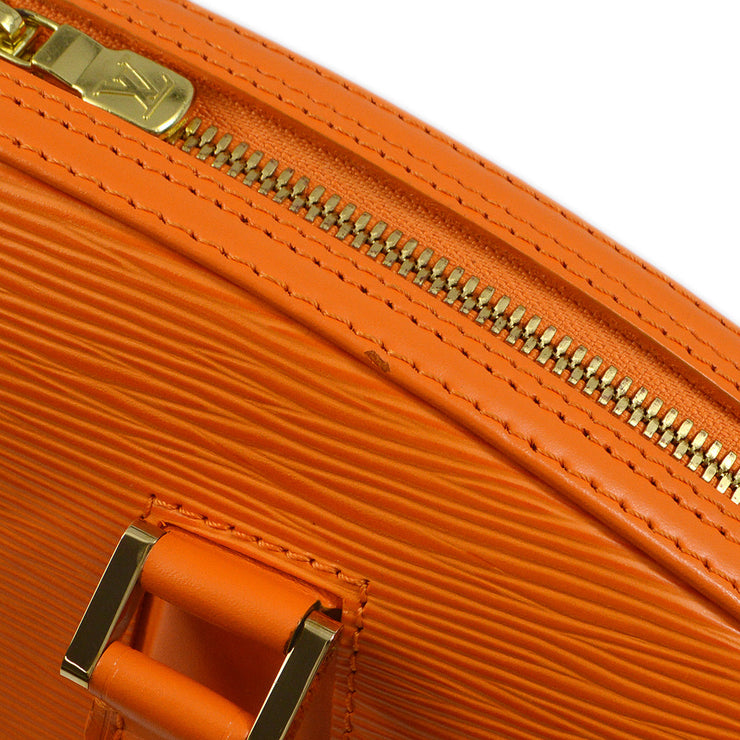 Louis Vuitton Orange Epi Jasmin Handbag M5208H