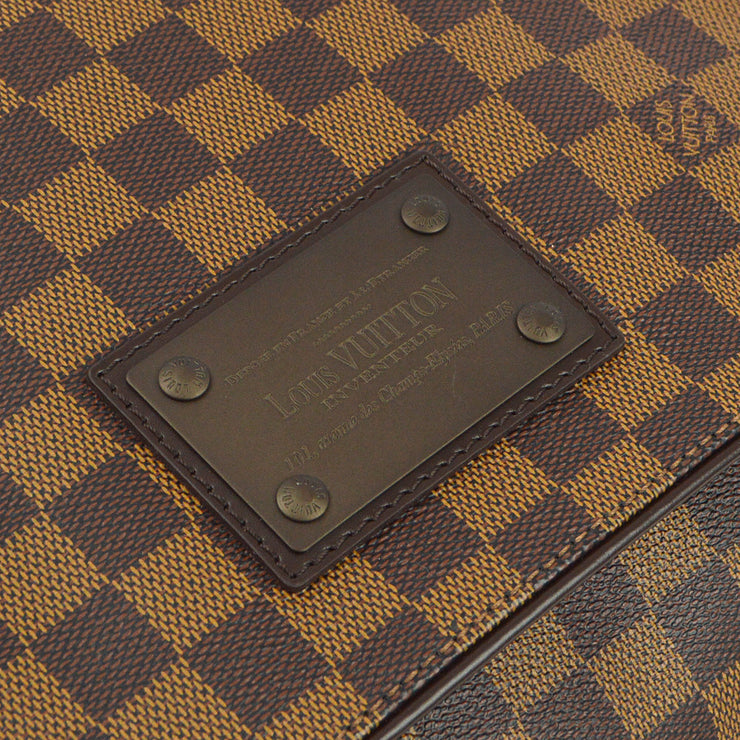 Louis Vuitton Damier Brooklyn MM Shoulder Bag N51211