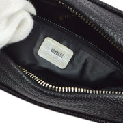 Chanel 1991-1994 Black Caviar Camera Bag Mini