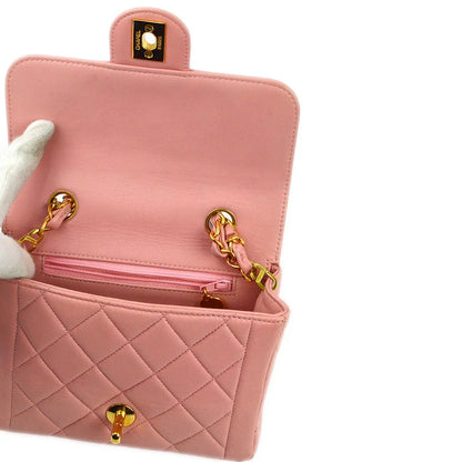 Chanel 1996-1997 Pink Lambskin Handbag