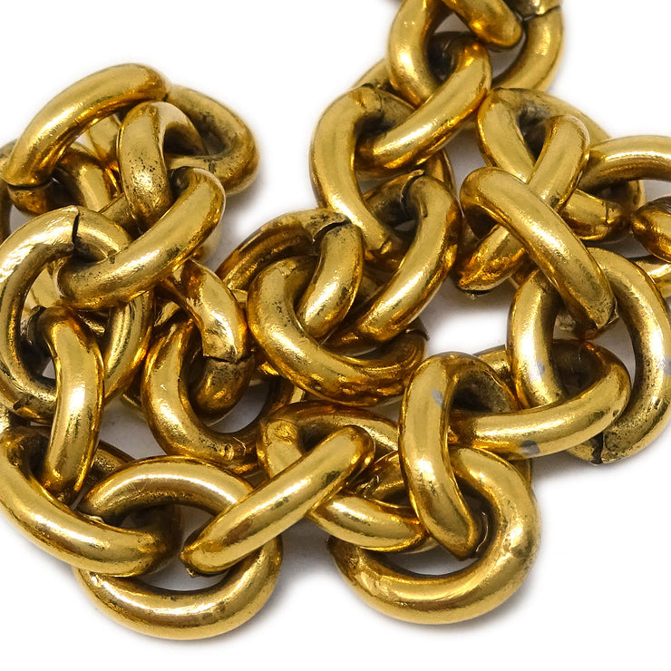 Chanel CC Gold Chain Belt 6051 Small Good