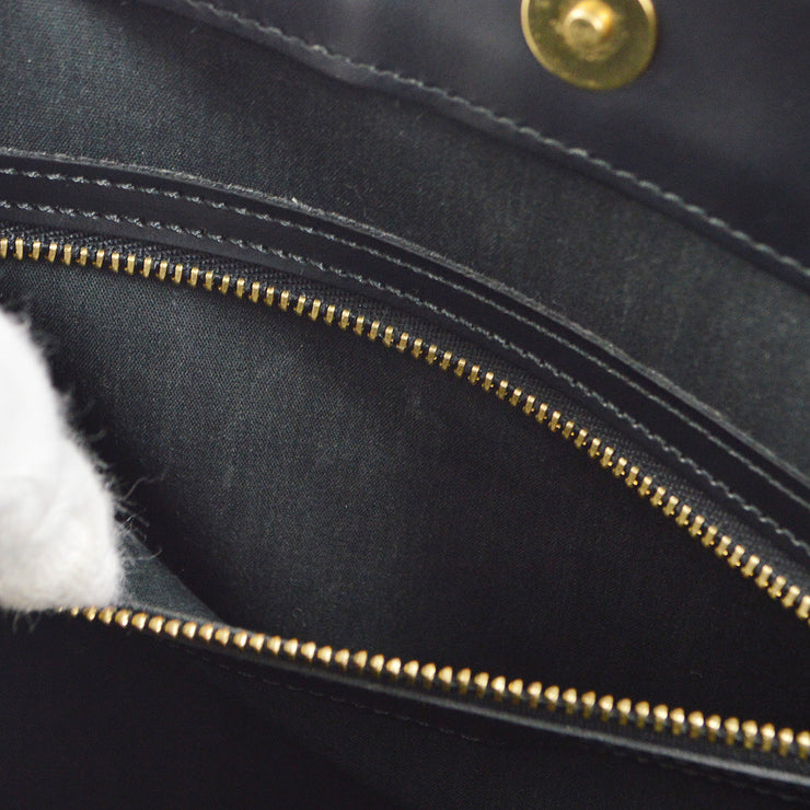 Louis Vuitton Black Epi Saint Tropez Handbag M52462