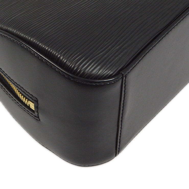 Louis Vuitton Black Epi Jasmin Handbag M52082