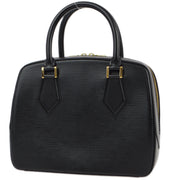 Louis Vuitton Black Epi Sablon Handbag M52042