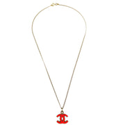 Chanel Gold CC Pendant Necklace 04A