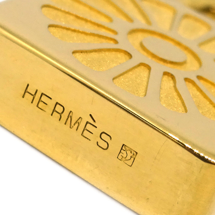 Hermes 1994 Sunflower Soleil Cadena Gold Small Good