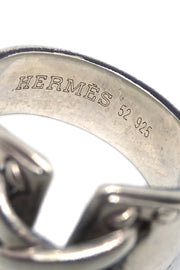 Hermes Ring Silver SV925 #12 #52