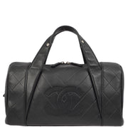 Chanel 2005-2006 Black Duffle Handbag