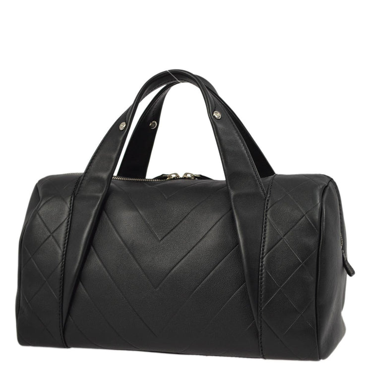 Chanel 2005-2006 Black Duffle Handbag