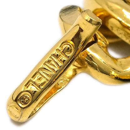Chanel Gold Black Medallion Chain Belt Small Good