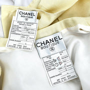 Chanel Setup Suit Jacket Dress Ivory 03 #38