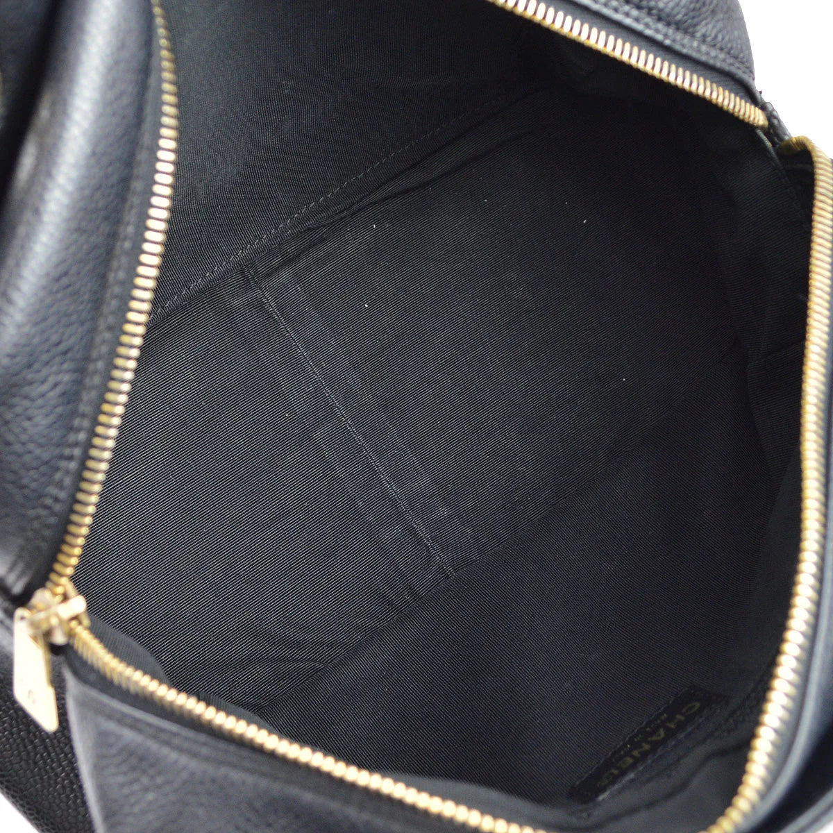 Chanel 2001-2003 Black Caviar Petite Timeless Tote PTT Chain Handbag