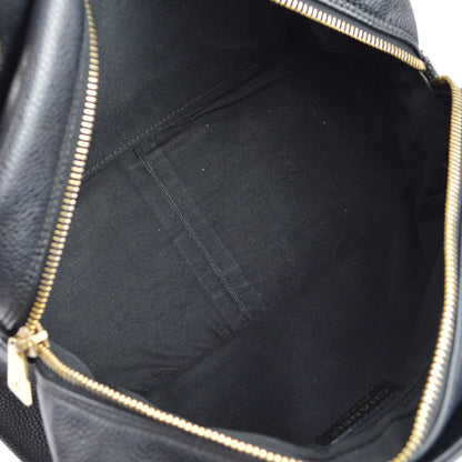 Chanel 2001-2003 Black Caviar Petite Timeless Tote PTT Chain Handbag