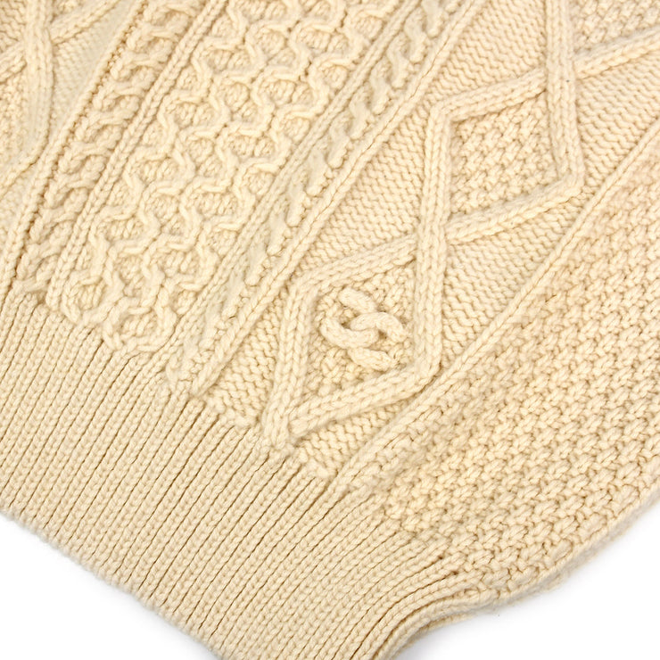 Chanel Sweater Ivory 96A #42