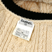 Chanel Sweater Ivory 96A #42