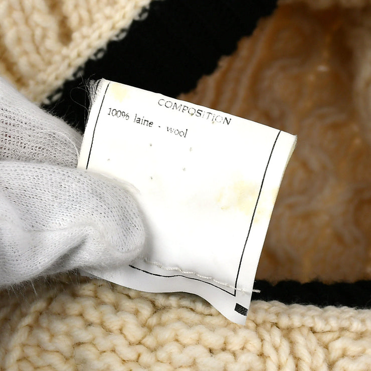 Chanel Sweater Ivory 96A #42