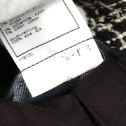 Chanel Double Breasted Jacket Brown 01A #38