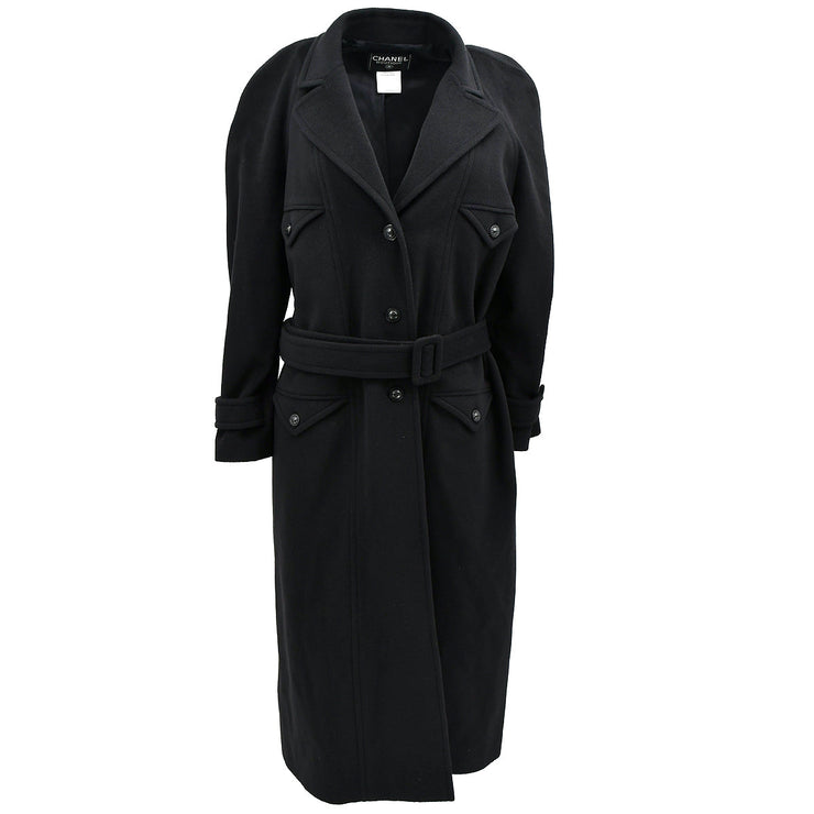 Chanel Coat Black 97A #38