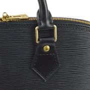 Louis Vuitton 1997 Black Epi Alma Handbag M52142