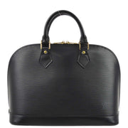 Louis Vuitton 1996 Black Epi Alma Handbag M52142