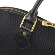 Louis Vuitton 1996 Black Epi Alma Handbag M52142