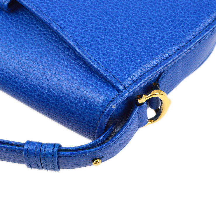 Cartier Blue Must De Cartier Shoulder Bag