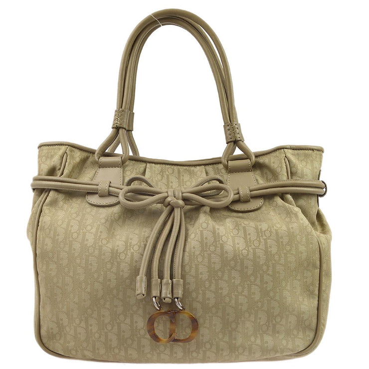 Christian Dior 2007 Beige Trotter Tote Handbag