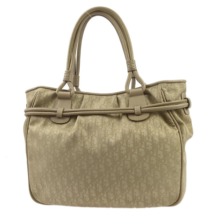 Christian Dior 2007 Beige Trotter Tote Handbag