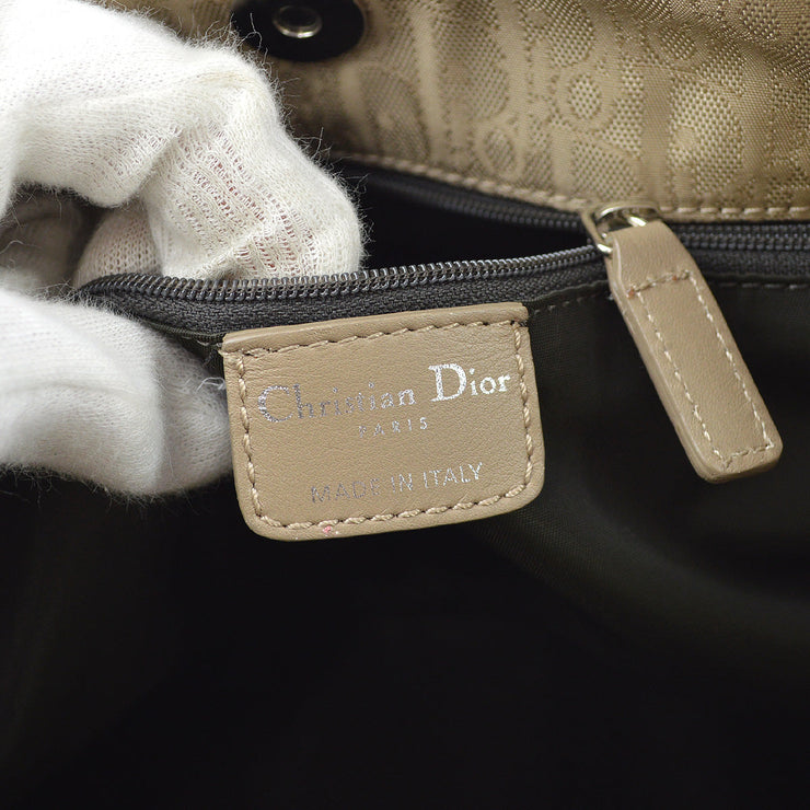 Christian Dior 2007 Beige Trotter Tote Handbag