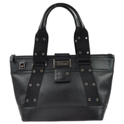 Christian Dior 2002 Black Street Chic Tote Handbag