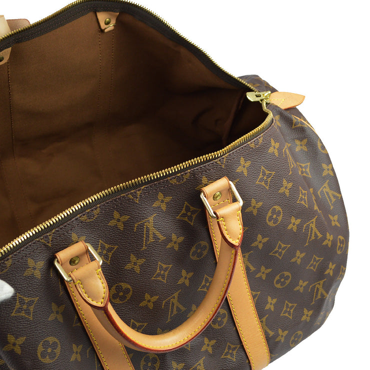 Louis Vuitton 1997 Monogram Keepall 55 Travel Duffle Handbag M41424