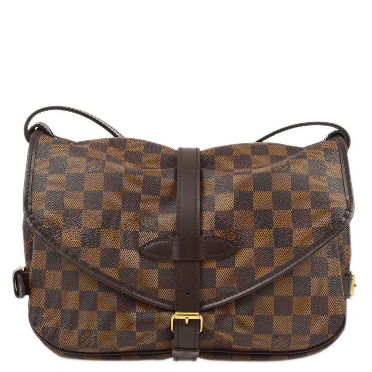 Louis Vuitton 2006 Damier Saumur 30 Shoulder Bag N48081