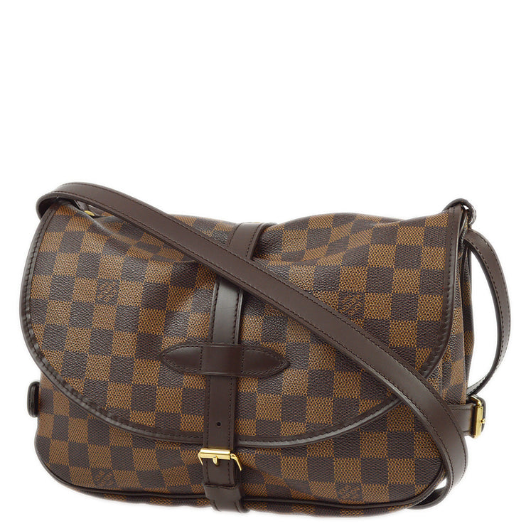 Louis Vuitton 2006 Damier Saumur 30 Shoulder Bag N48081