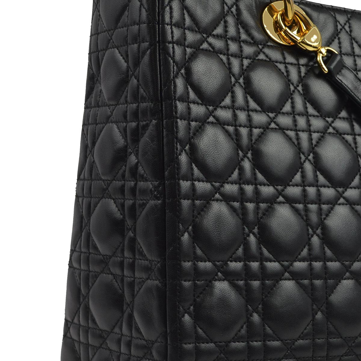 【ヴィンテージ】Rank:A☆Dior アイボリー カロミ バッグ M9242 ヴィンテージ】Rank:A☆Dior アイボリー カロミ バッグ M9242