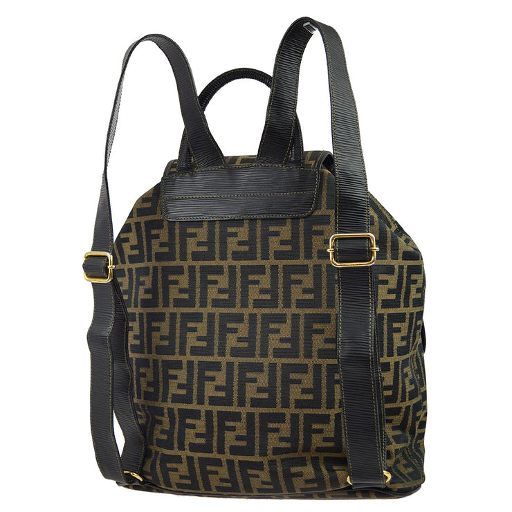 Fendi Brown Zucca Backpack