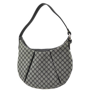 Celine Gray Macadam Hobo Handbag