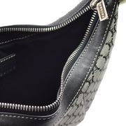 Celine Gray Macadam Hobo Handbag