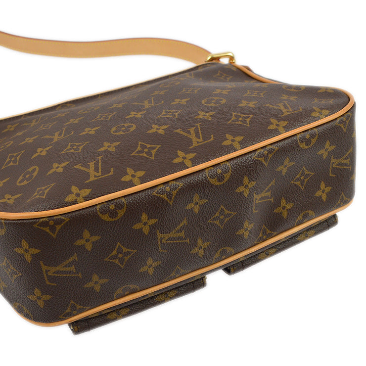 Louis Vuitton 2006 Monogram Hudson GM Shoulder Bag M40045