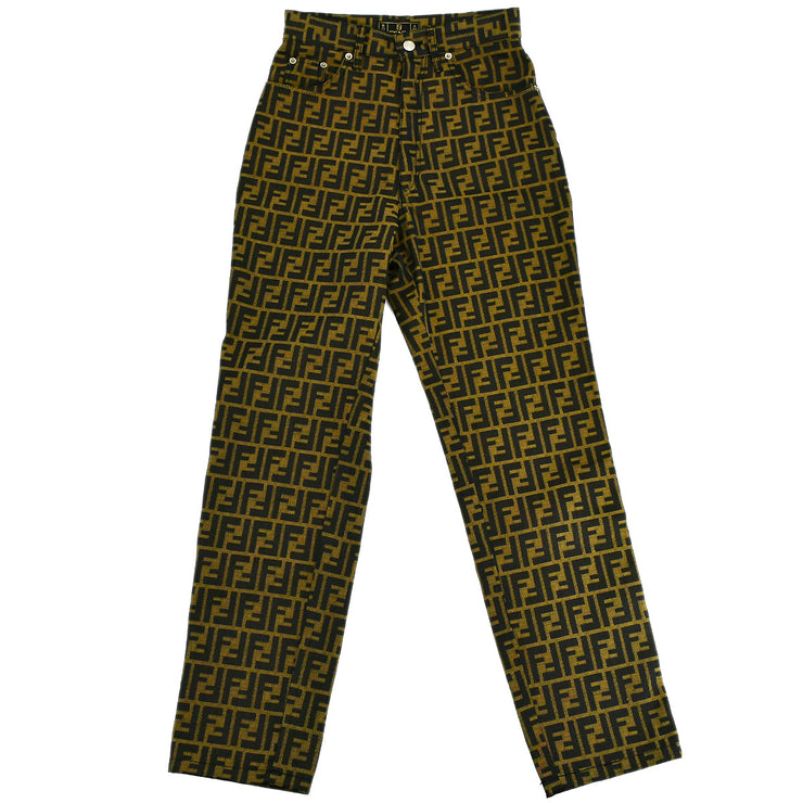 Fendi Zucca Pants Brown #42