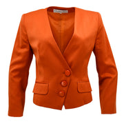 Christian Dior Single Breasted Jacket Orange #11