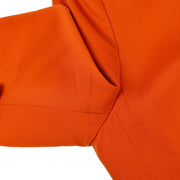 Christian Dior Single Breasted Jacket Orange #11