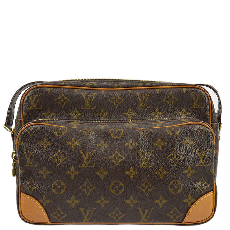 Louis Vuitton 2002 Monogram Nile Shoulder Bag M45244