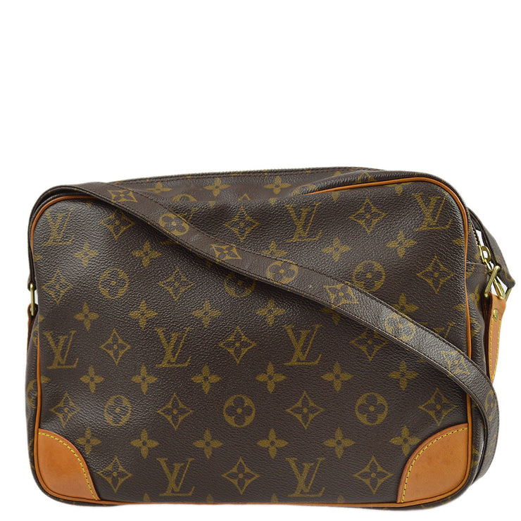 Louis Vuitton 2002 Monogram Nile Shoulder Bag M45244