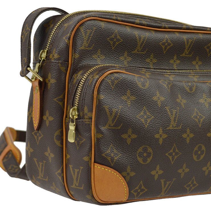 Louis Vuitton 2002 Monogram Nile Shoulder Bag M45244