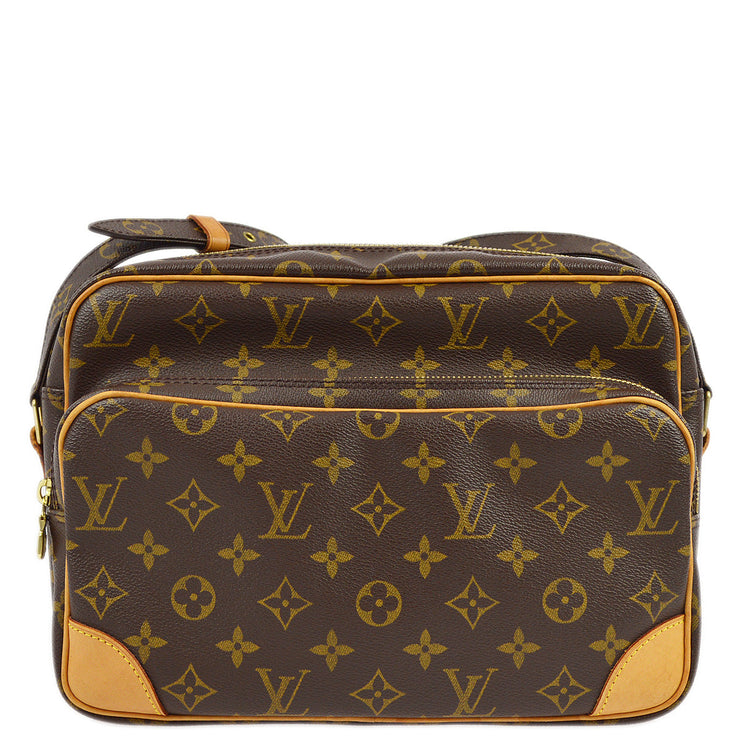 Louis Vuitton 2003 Monogram Nile Shoulder Bag M45244