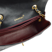 Chanel 1994-1996 Black Lambskin Small Diana Shoulder Bag