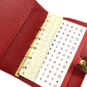 Louis Vuitton 2005 Monogram Cherry Agenda PM Note Book Cover R21023 Small Good