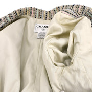 Chanel Single Breasted Jacket Ivory 00C #42